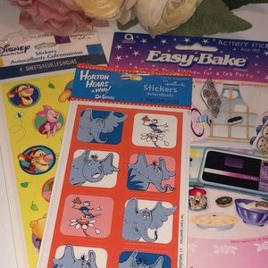 Hallmark stickers 90s Vintage 90s Hallmark Stickers NEW VTG